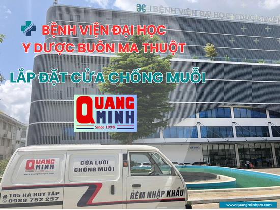 Thi công dự án tại Bệnh Viện Đại Học Y Dược Buôn Ma Thuột